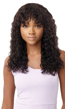 Outre Mytresses 100% Unprocessed Human Hair Wet & Wavy Full Wig - Natural Wave 20