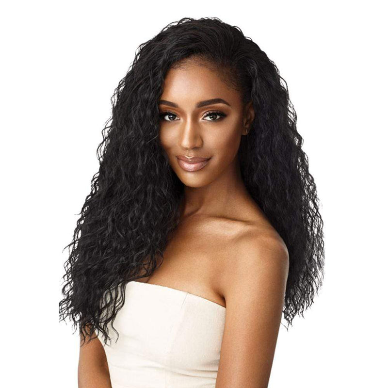 Outre Quick Weave Wet & Wavy Half Wig Beach Curl 24"