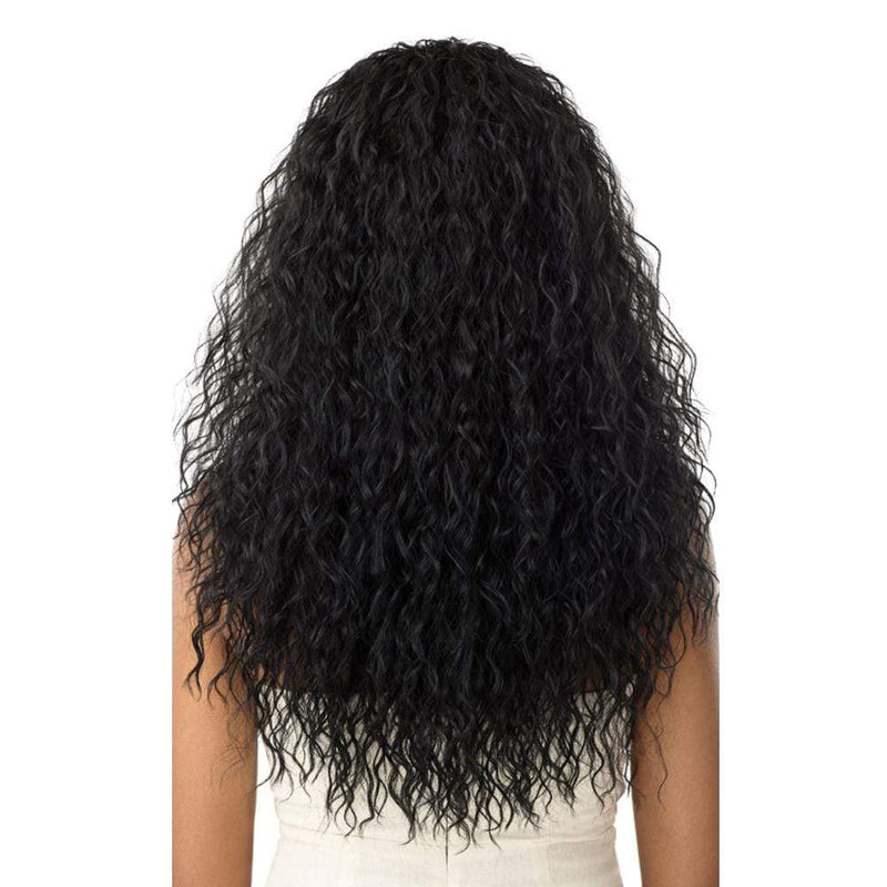 Outre Quick Weave Wet & Wavy Half Wig Beach Curl 24"