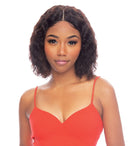 The Wig Pure Brazilian Virgin Remy Human Hair Hd 5" Lace Front Wig Black Pink Hhbl-water Fall