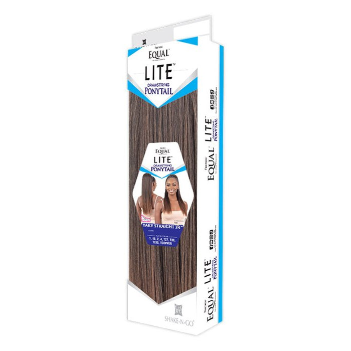 Freetress Equal Lite Drawstring Ponytail - Yaky Straight 24"