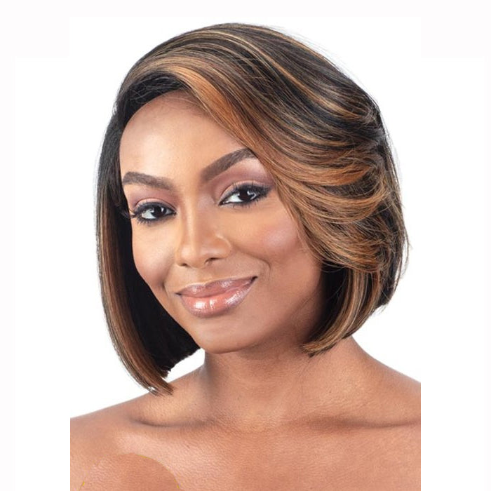 Shake-n-go Organique Synthetic Hd Lace Front Bob Life Wig - Zia