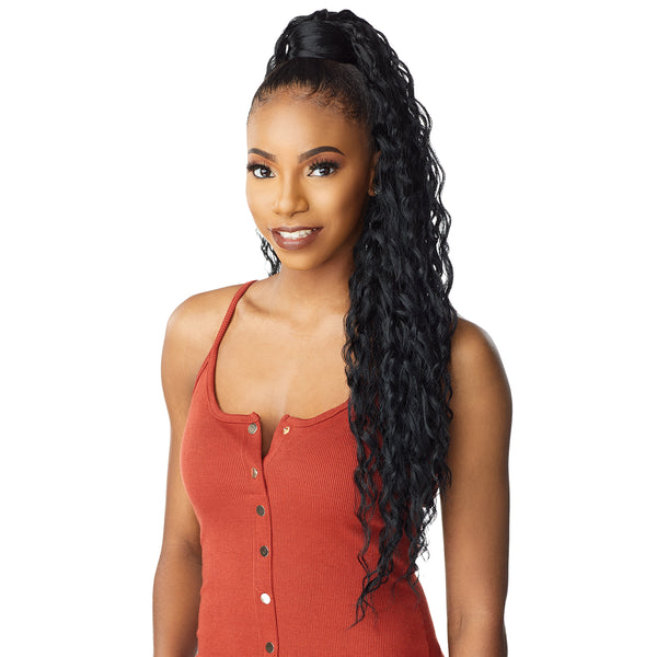 Sensationnel Synthetic Ponytail Instant Pony Wrap- Ripple Wave 30"