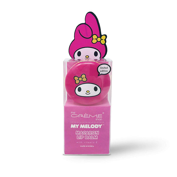 [The Creme Shop] My Melody Macaron Lip Balm, Strawberry Ice Cream