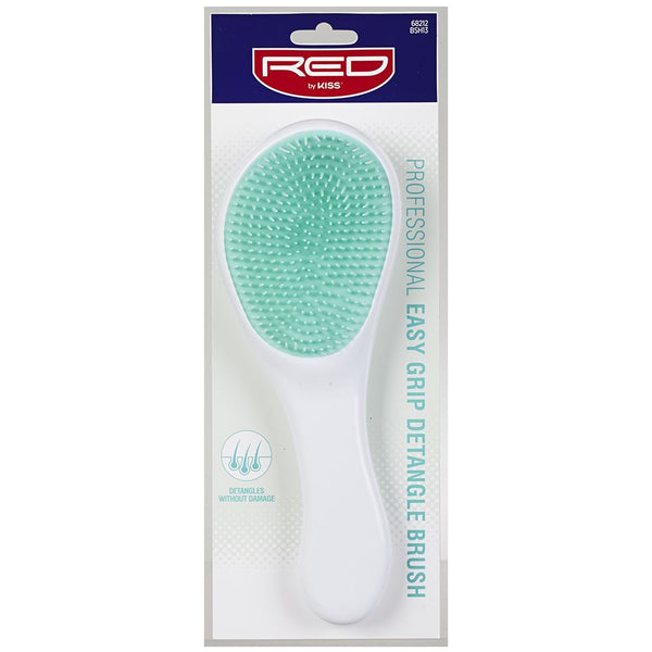 Red By Kiss Professional Easy Grip Detangle Brush With Handle #Bsh13