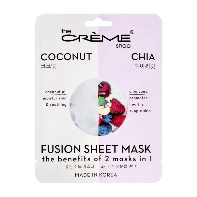 Coconut & Chia Fusion Sheet Mask