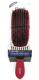 [Annie] Hard Curved Bristles Wave Brush -