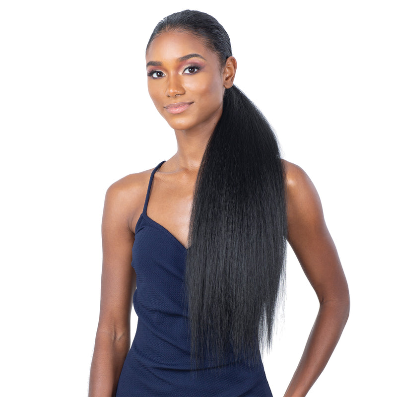 Organique Mastermix Synthetic Pony Pro Wrap Around Ponytail - Natural Yaky 24"