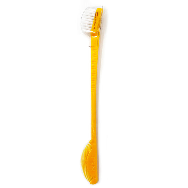 Ebin New York 2 In 1 24 Hour Edge Tamer Brush, Orange (Extreme Hard Type)