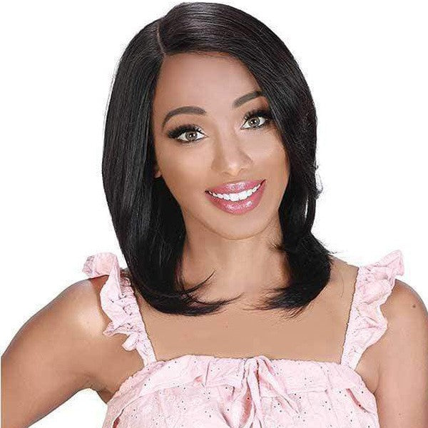 Zury Sis Brazilian 100% Human Hair Lace Part Wig - Hr-angeles