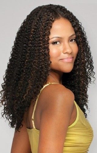 Brazilian Curl 18" By Equal Freetress Synthetic Hair Weave Long Curly Style