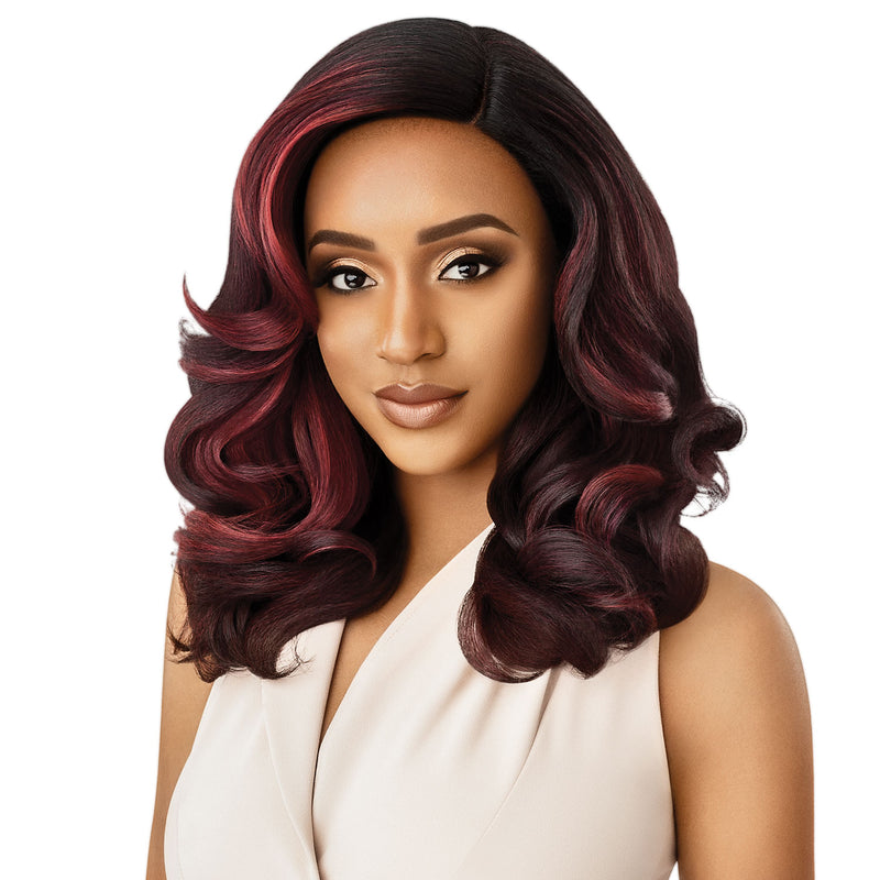 Outre Synthetic Lace Front Wig (soft & Natural) - Neesha 205
