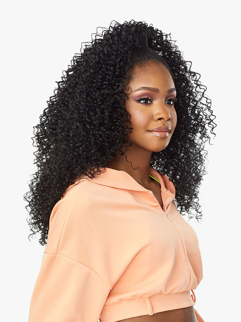 Sensationnel Synthetic Instant Up & Down Pony Wrap Half Wig - Ud 3