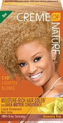 [Creme Of Nature] Moisture-Rich Hair Color Dye Kit W/ Shea Butter Conditioner