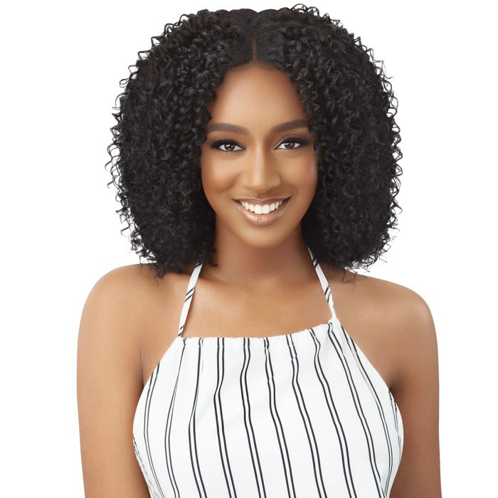 Outre 100% Human Hair Leave Out Wig - Curly Twist 14