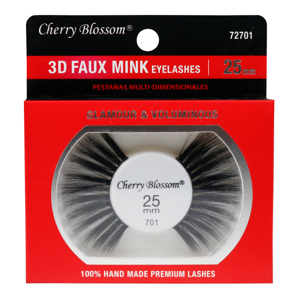 [Cherry Blossom] 3D Faux Mink Lashes 25mm