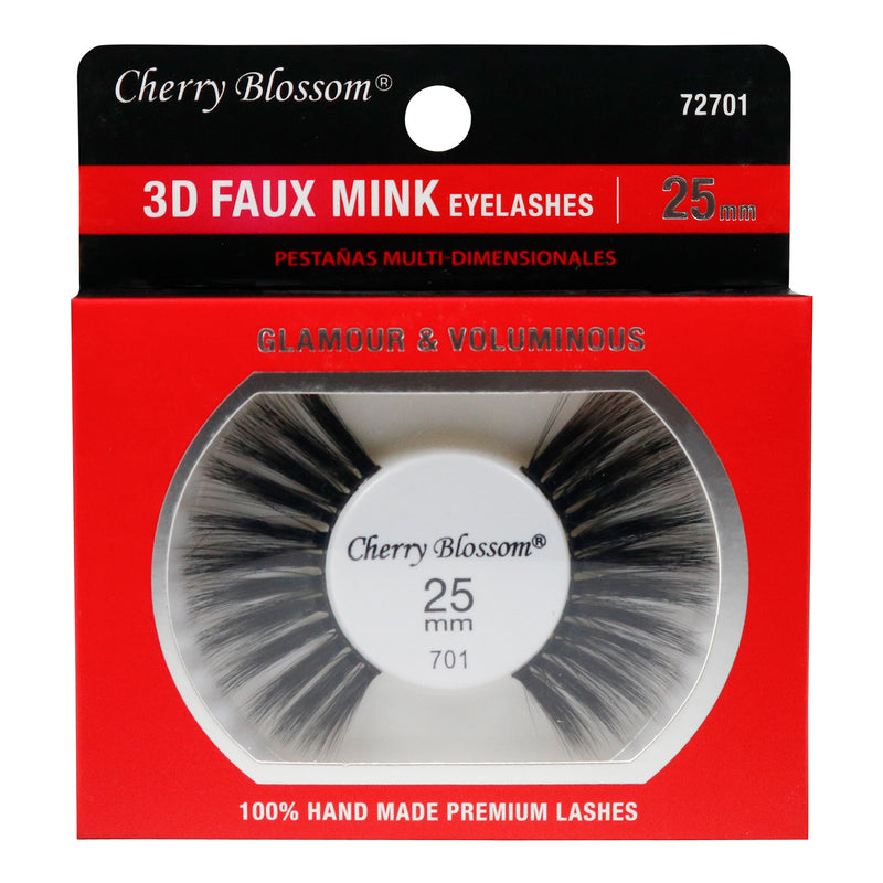 [Cherry Blossom] 3D Faux Mink Lashes 25mm