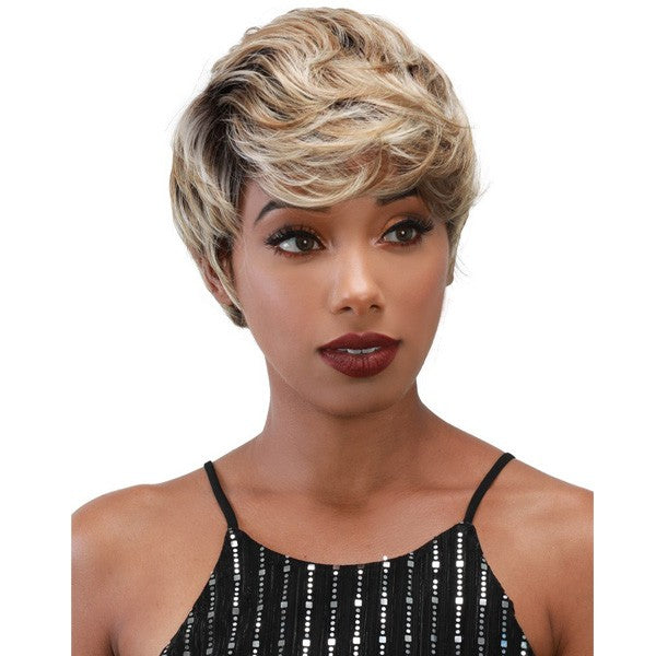 Zury Sis Synthetic Sassy Razor Chic Wig - H Ginger