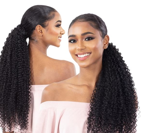 Shake N Go Synthetic Organique Pony Pro Ponytail - Bohemian Curl 32"