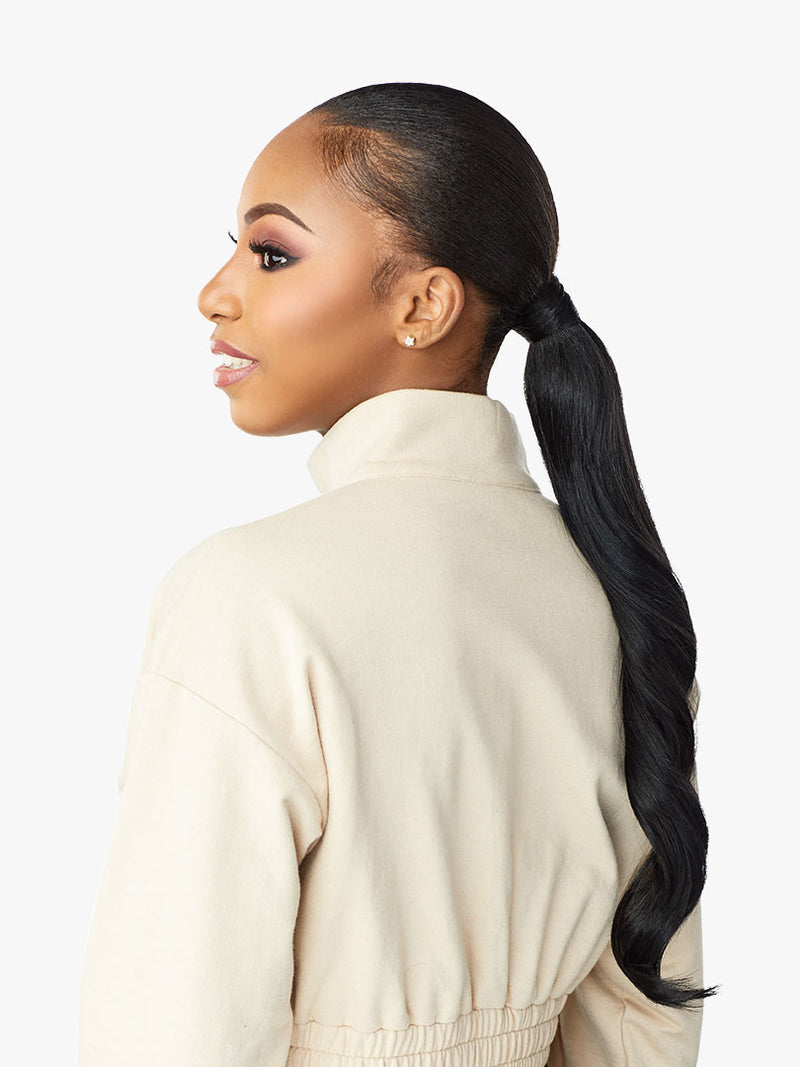 Sensationnel Synthetic Instant Up & Down Pony Wrap Half Wig - Ud 1