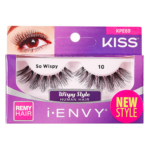[I-Envy] Premium Human Hiar Lashes So Wispy 10