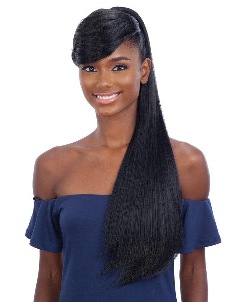 Edgy Side Bang - Freetress Equal Synthetic Clip-in Hair Piece