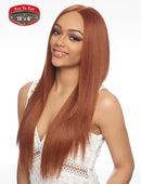 Harlem 125 Synthetic 4x4 Swiss Silk Base Lace Front Wig - Fls51