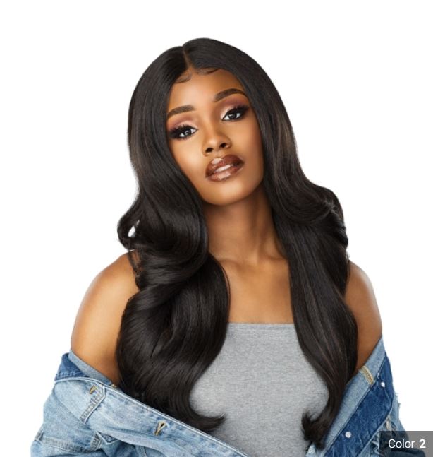 Sensationnel Curls Kinks & Co Synthetic Hair Empress Lace Font Wig - Angel Face