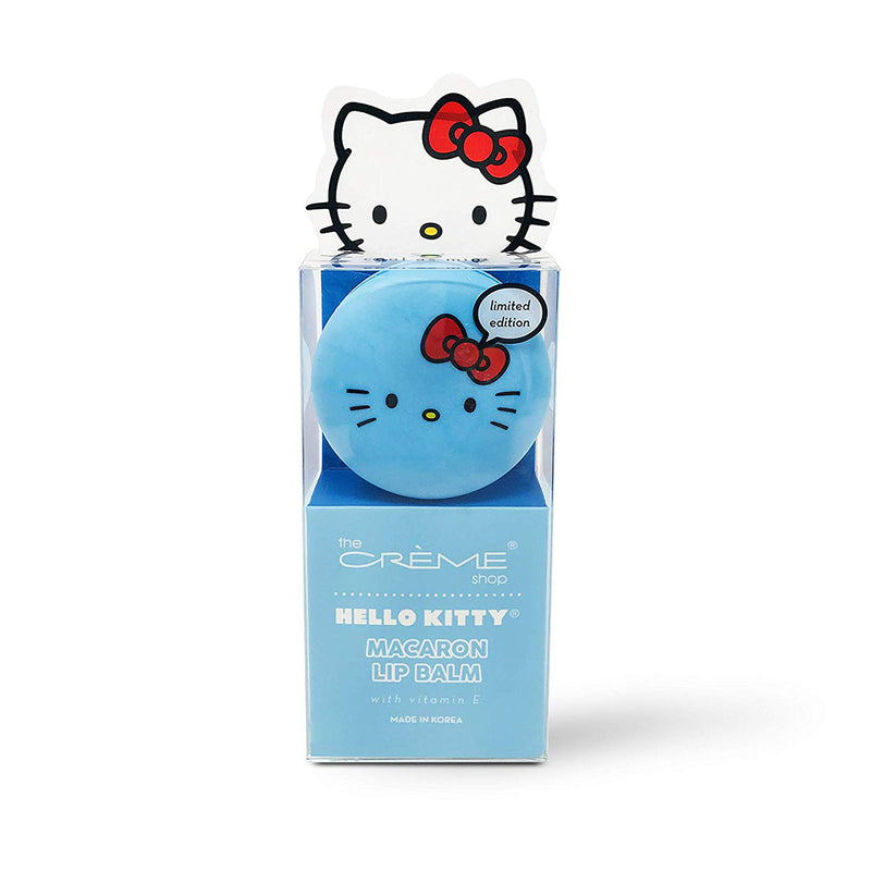 [The Creme Shop] Hello Kitty Macaron Lip Balm, Cool As Mint