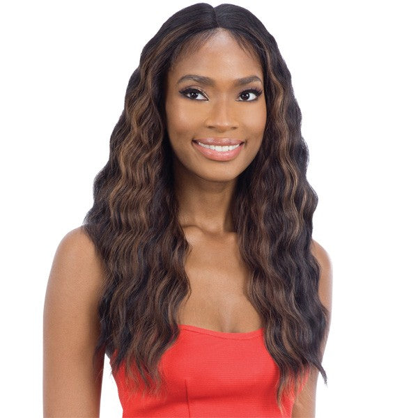 Mayde Beauty Synthetic Natural Hairline Lace And Lace Front Wig - Blair