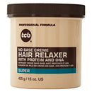 [Tcb] No Base Creme Hair Relaxer With Protein And Dna *Super* 15Oz