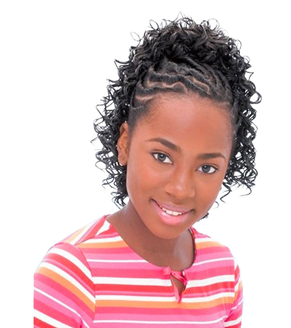 New Deep Freetress Draw String Ponytail For Kids New Deep Curl Pattern
