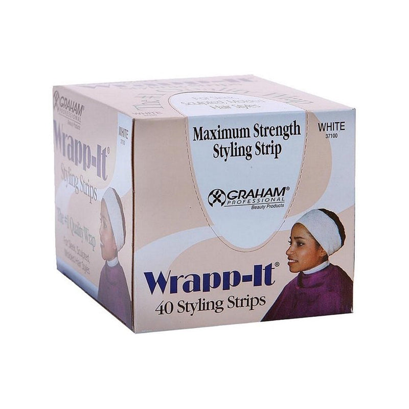 Graham Beauty Wrapp-It 40 Styling Strips White