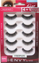 [I-Envy] Premium Human Hair Multi-Pack 10 Lashes, Juicy Volume 01