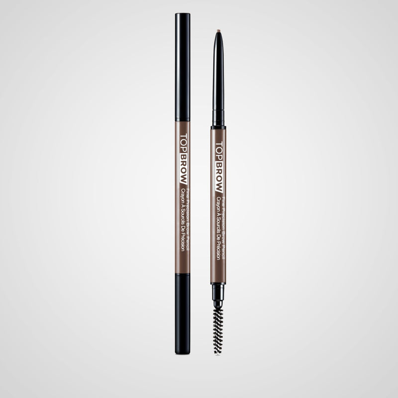 Kiss Professional Top Brow Fine Precision Dual End Eyebrow Pencil Kbpp *Pick 1 [Kbpp03 - Warm Medium Brown]