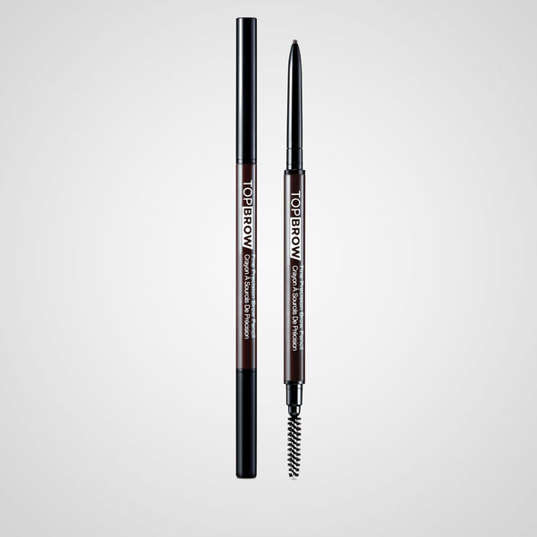 Kiss Professional Top Brow Fine Precision Dual End Eyebrow Pencil Kbpp *Pick 1 [Kbpp05 - Deep Dark Brown]