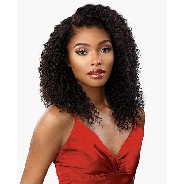 Sensationnel 100% Virgin Human Hair 15a 13x4 Frontal Hd Lace Wig - Kinky Curly 16