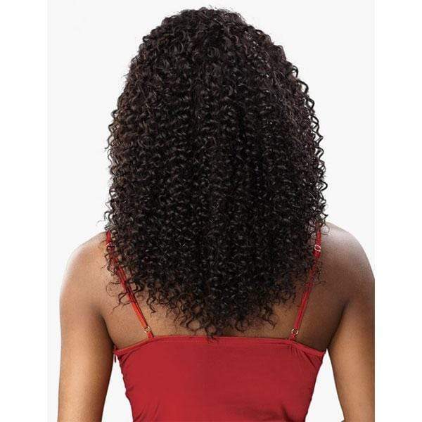 Sensationnel 100% Virgin Human Hair 15a 13x4 Frontal Hd Lace Wig - Kinky Curly 16
