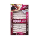 [I-Envy] Luxe Black Multi-Pack Individual Short Lashes 4 Sets