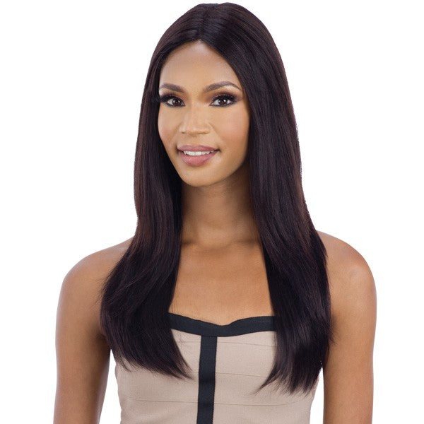 Mayde Beauty 100% Human Hair Axis 5" Deep Lace Part Wig - Layered Straight