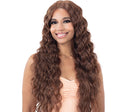 Mayde Beauty Lace And Lace Synthetic 5 Inch Hd Lace Front Wig - Deep Crimp Curl