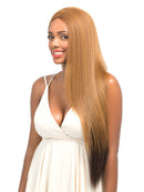 Mega Lace 118 - Hair Topic Synthetic Lace Front Deep Part Wig Long Yaky Straight