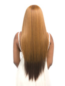 Mega Lace 118 - Hair Topic Synthetic Lace Front Deep Part Wig Long Yaky Straight