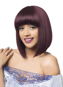 Mega Bobo - Hair Topic Synthetic Bang Short Straight Bob Style Wig