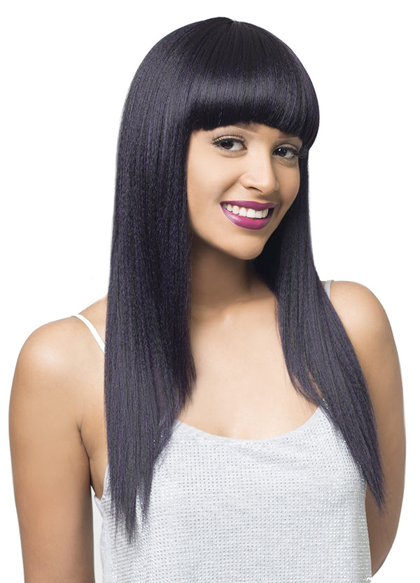 Mega Kiki - Hair Topic Synthetic Full Wig Cleopatra Style Straight Bang