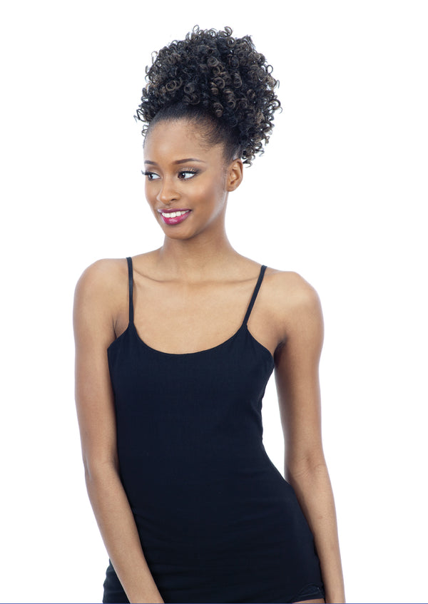 Boom Pop - Freetress Equal Synthetic Drawstring Ponytail Curly Kinky Afro Style