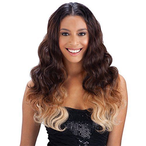 Que Malaysian Body Wave 7pcs Bundle Human Hair Blended Weave Extensions
