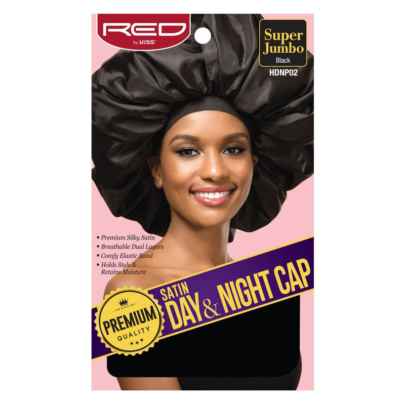 Red By Kiss Premium Quality Silky Satin Day & Night Cap Super Jumbo Size