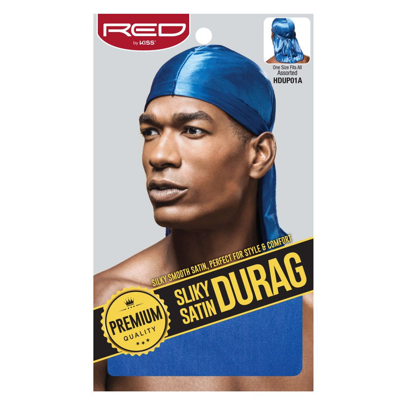 [Red By Kiss] Premium Quality Silky Satin Durag Extra Long Tails