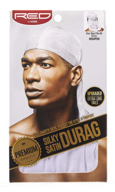 [Red By Kiss] Premium Quality Silky Satin Durag Extra Long Tails